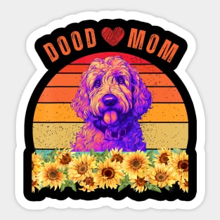 Dood Mom sunflower vintage Sticker